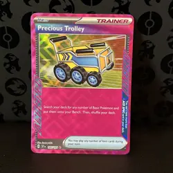 Precious Trolley | Surging Sparks | 185/191 NM | ACE SPEC | Pokemon TCG - Image 1