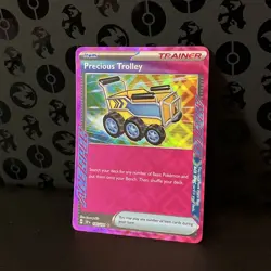 Precious Trolley | Surging Sparks | 185/191 NM | ACE SPEC | Pokemon TCG - Image 2