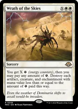 MTG English Wrath of the Skies NM Normal Modern Horizons 3 - Image 1