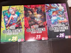 One Piece Starter Decks ST 23 Shanks, St 26 Monkey D Luffy, ST 28 Yamato BNIB - Image 1