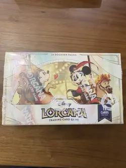 Disney Lorcana (1) Fabled Booster Box 24 Packs English 2025 SEALED CASE FRESH - Image 2