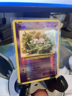 Pokemon Mew TCG Reverse Holo Rare Card 53/108 XY Evolutions - Image 2