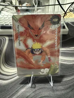 Naruto Uzumaki NRSA01-SSR-019L3 Naruto Kayou Card (ENGLISH) - Image 1