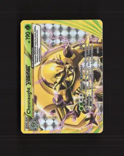 Chesnaught BREAK 12/162 BREAKthrough Full Art Ultra Rare Holo Pokemon Card DMG - Image 1