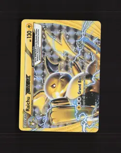 Raichu BREAK 50/162 BREAKthrough Full Art Ultra Rare Holo Pokemon Card LP - Image 1