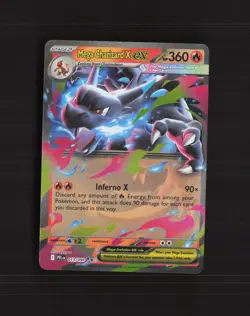 Mega Charizard X ex 013/094 Phantasmal Flames Ultra Rare Holo Pokemon Card NM - Image 1