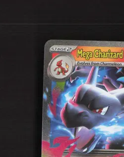Mega Charizard X ex 013/094 Phantasmal Flames Ultra Rare Holo Pokemon Card NM - Image 3