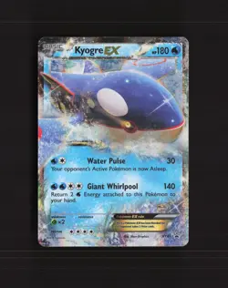 Kyogre EX XY41 XY Promos Black Star Promo Holo Pokemon Card MP - Image 1
