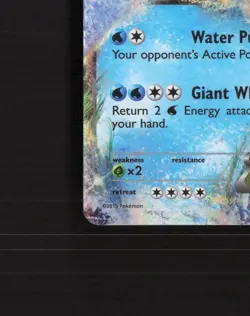 Kyogre EX XY41 XY Promos Black Star Promo Holo Pokemon Card MP - Image 5