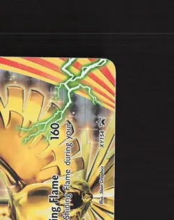 Ho-Oh BREAK XY154 XY Promos Black Star Promo Holo Pokemon Card LP - Image 4
