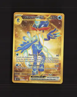 Quaquaval ex 273/193 Paldea Evolved Full Art Hyper Rare Holo Pokemon Card NM - Image 1