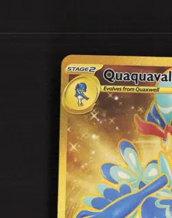 Quaquaval ex 273/193 Paldea Evolved Full Art Hyper Rare Holo Pokemon Card NM - Image 3