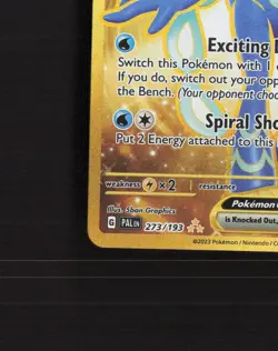 Quaquaval ex 273/193 Paldea Evolved Full Art Hyper Rare Holo Pokemon Card NM - Image 5
