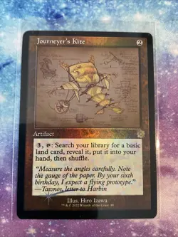 Journeyer's Kite (Schematic) Foil The Brothers' War MTG - Image 1