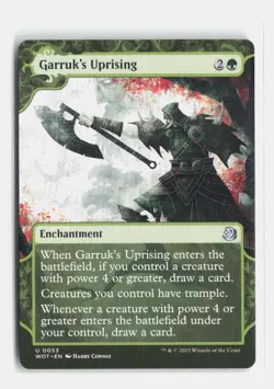 Garruk's Uprising 53 Wilds of Eldraine: Enchanting Tales MTG NM - Image 1
