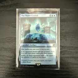 Magic The Gathering Final Fantasy The Water Crystal Rare Foil MTG - Image 1