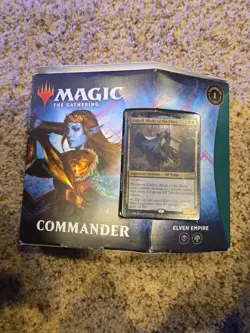 Magic: The Gathering - Elven Empire Commander Deck, Sealed - Some Box Damage - Image 1