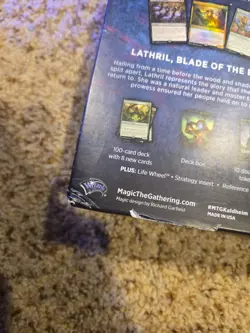 Magic: The Gathering - Elven Empire Commander Deck, Sealed - Some Box Damage - Image 3