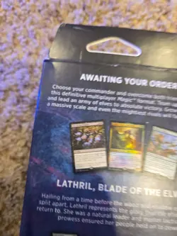 Magic: The Gathering - Elven Empire Commander Deck, Sealed - Some Box Damage - Image 4