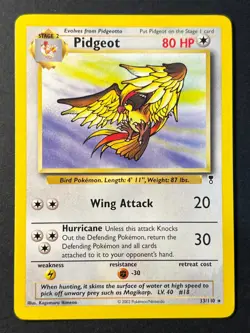 Pidgeot 33/110 Legendary Collection Rare - Pokemon Card Near Mint - - Image 1