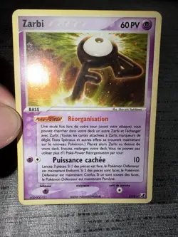 Carte Pokemon Zarbi F/28 Holo Ex Forces Cachees Francais Occasion - Image 3