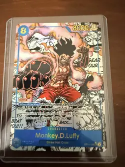 One Piece OP11-118 Snakeman Monkey D Luffy MANGA ALT ART English NM - Image 2