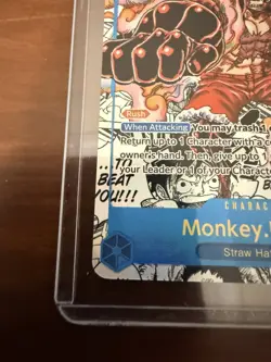 One Piece OP11-118 Snakeman Monkey D Luffy MANGA ALT ART English NM - Image 5