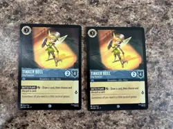 Disney Lorcana Fabled - x2 Tinker Bell: Tiny Tactician - 189/204 - Image 1