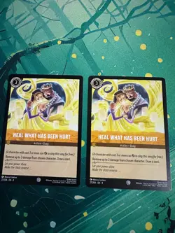 Disney Lorcana Fabled - x2 Heal What Has Been Hurt - 27/204 - Image 1