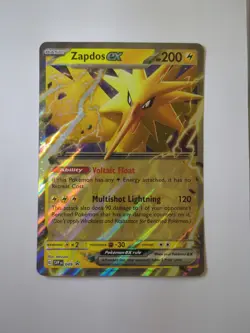 (Jumbo) Zapdos Ex #49 Promo Holo NM | Pokemon Scarlet & Violet - Image 1