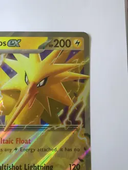 (Jumbo) Zapdos Ex #49 Promo Holo NM | Pokemon Scarlet & Violet - Image 2
