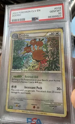 2023 Pokemon CLV EN DODRIO #14 PSA 10 Gem Mint Ultra Rare - Image 2