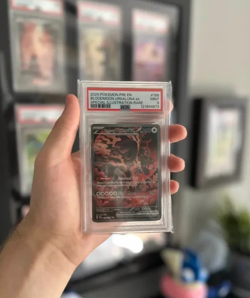 2025 POKEMON PRE EN BLOODMOON URSALUNA EX SIR PSA 10 - Image 1