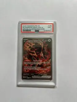 2025 POKEMON PRE EN BLOODMOON URSALUNA EX SIR PSA 10 - Image 2