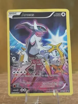 2016 Pokemon, XY Promos, #XY116 Arceus, Full Art, Holo Black Star Promo - Image 1