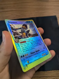 Pokemon TCG Swampert 13/109 Ruby and Sapphire Reverse Holo, VIntage, NM! - Image 3