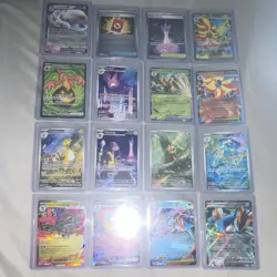 Pokemon TCG 16-Card Lot Holo Full Art English Amoharos/Chespin chaos rising - Image 1