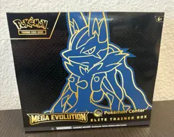 Pokemon TCG Mega Evolution Pokemon Center Elite Trainer Box ETB * SLIGHT DEFECT - Image 1