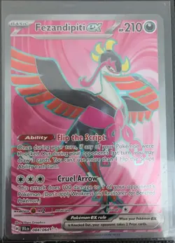 Fezandipiti ex 084/064 Pokemon TCG SV: Shrouded Fable NM - Image 1