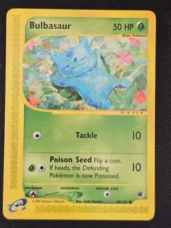Pokemon TCG Bulbasaur 94 Expedition Base Set Mint Near Mint (non-holo) - Image 1