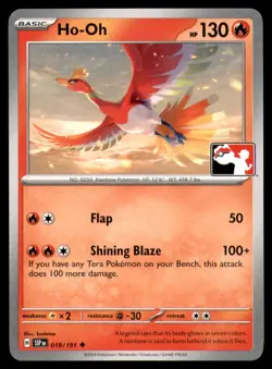 Ho-Oh 019/191 UC Prize Pack Series Cards Pokemon NM - Image 1
