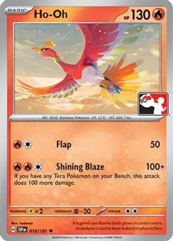 Ho-Oh 019/191 UC Prize Pack Series Cards Pokemon NM - Image 4