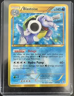 2012 Plasma storm, 137/135 Blastoise secret rare - Image 2