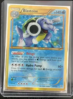 2012 Plasma storm, 137/135 Blastoise secret rare - Image 3