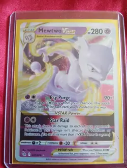 Mewtwo VSTAR 031/078 Pokemon GO Holo - Image 1
