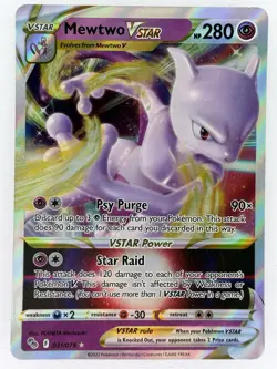 Mewtwo VSTAR 031/078 Pokemon Pokemon GO Holo Ultra Rare LP - Image 1