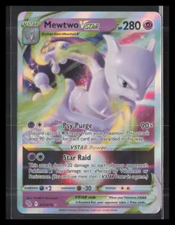 #031/078 Mewtwo VSTAR Pokemon GO 🔥 - Image 1