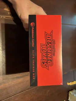 Pokemon TCG Destined Rivals Pokemon Center Elite Trainer Box ETB - Sealed - Image 5
