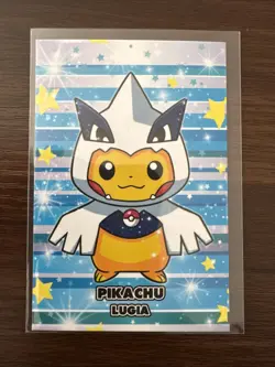 Pokemon Pikachu Hi-oh / Lugia Ponchos Set of 2 Near Mint - Image 2