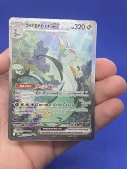 Pokemon S&V Black Bolt Serperior ex 164/086 Special Illustration Rare NM - Image 2